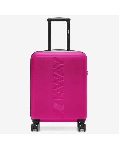 Pink Luggage and suitcases for Men | Lyst