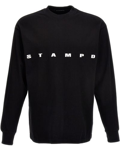 Stampd T-Shirt Strike Logo - Black
