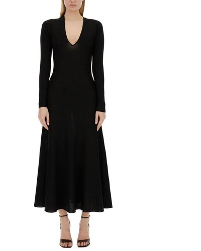Fabiana Filippi Long Dress - Black