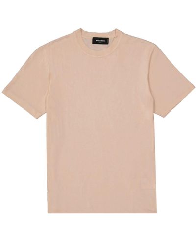 DSquared² Cotton T-shirt - Natural