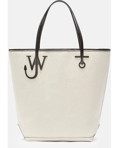 JW Anderson Anchor Tall Tote - White