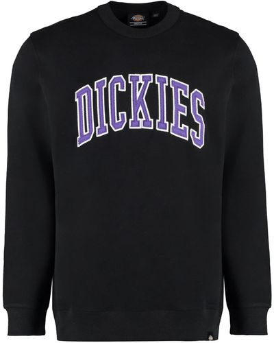 Dickies Aitkin Cotton Crew-Neck Sweatshirt - Black