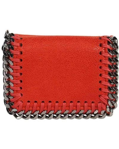 Stella McCartney Falabella Small Wallet - Red