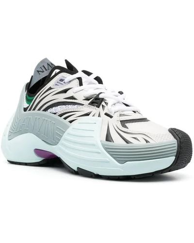 Lanvin Flash X Low Top Sneakers - Multicolor