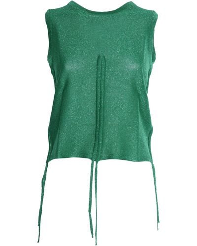 Ermanno Scervino Knitted Top - Green