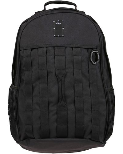 McQ Logo Patch Backpack - Black
