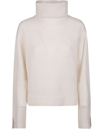 360cashmere Eliora Cowl Neck Sweater - White