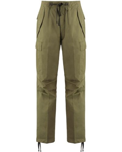 Tom Ford Cotton Cargo-Trousers - Green