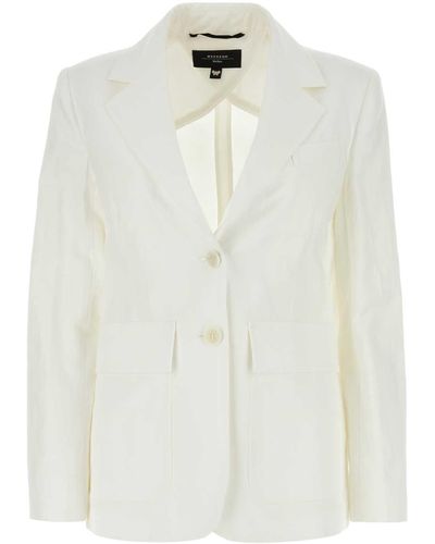 Weekend by Maxmara Weekend Jackets And Vests - White