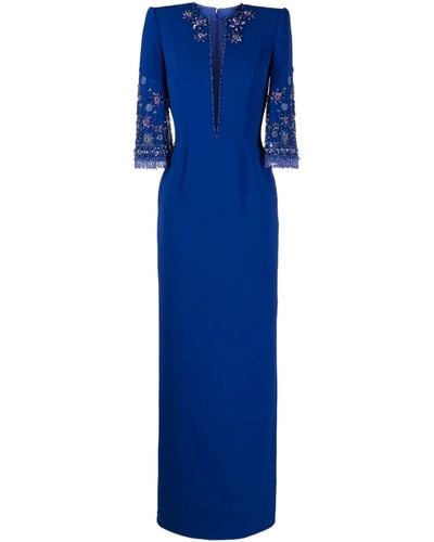 Jenny Packham Sandrine Dress - Blue