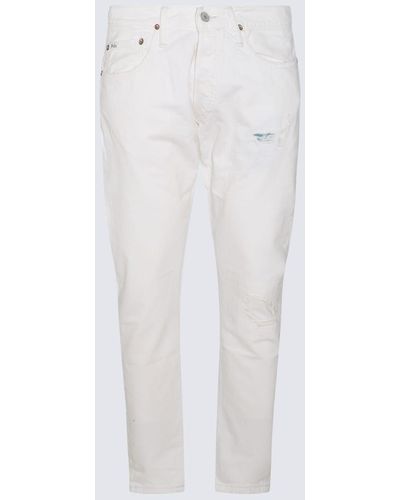 Polo Ralph Lauren Cotton Denim Jeans - White