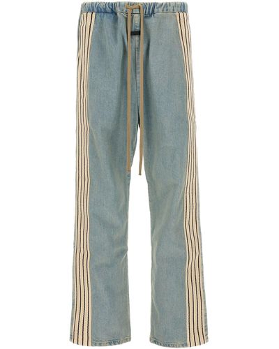 Mens Striped Jeans