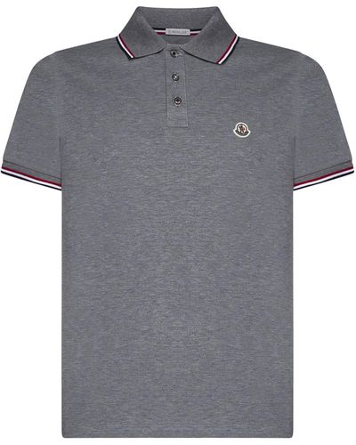 Moncler Polo Shirt - Grey