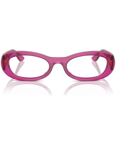 Vogue Eyewear Vo5596 Transparent Glasses - Pink