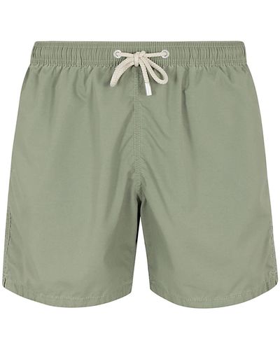 Mc2 Saint Barth Swim Short Garment Dyed - Green