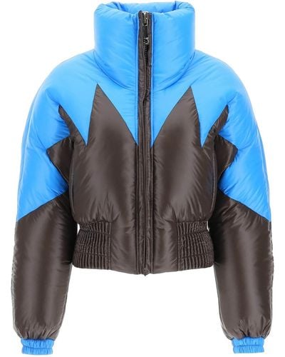 Khrisjoy striped panelled coat - Multicolour