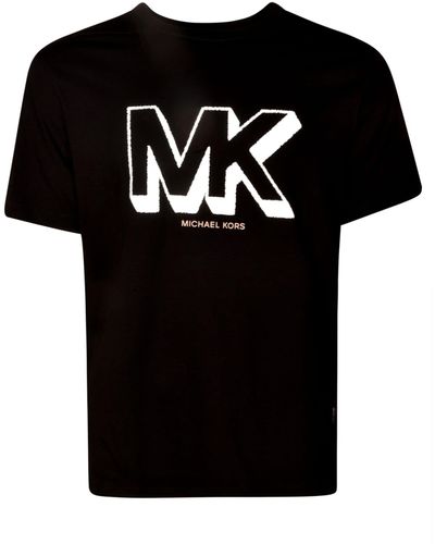 Michael Kors Logo Detail T-Shirt - Black