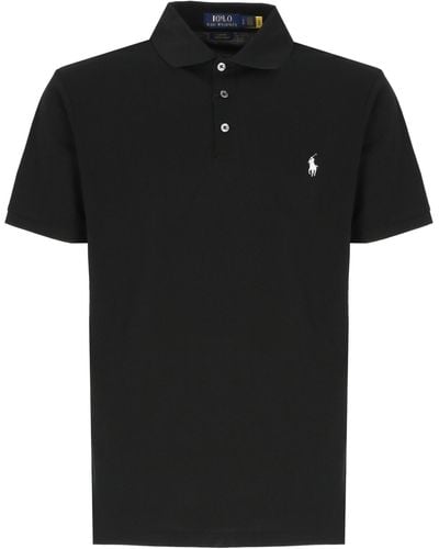 Polo Ralph Lauren T-shirts And Polos Black