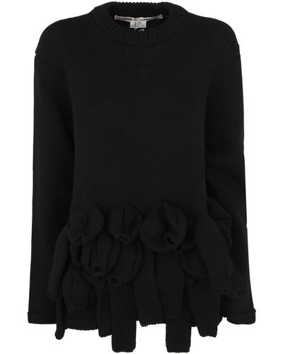 Comme des Garçons Ladies` Sweater Clothing - Black
