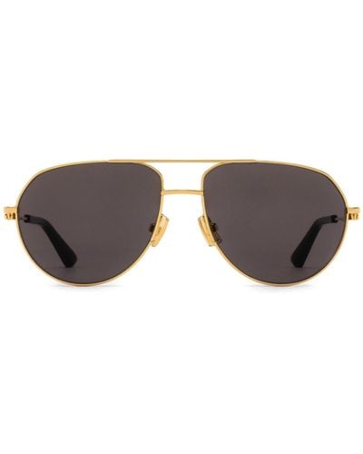 Bottega Veneta Bv1302S Sunglasses - Metallic