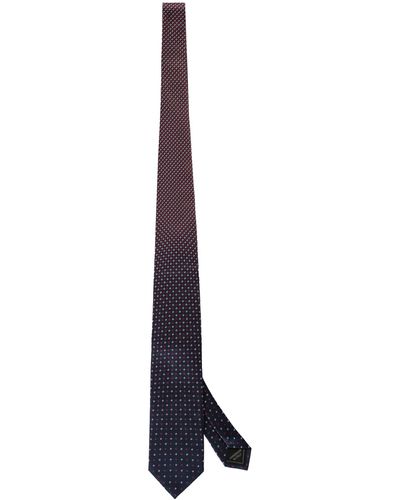 Brioni Silk Tie - Blue