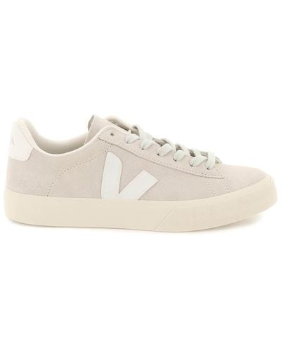 Veja Chromefree Leather Campo Sneakers - Gray