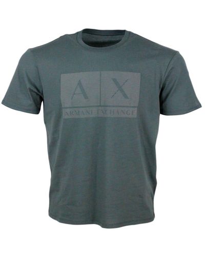 Armani Exchange T-shirts And Polos - Gray
