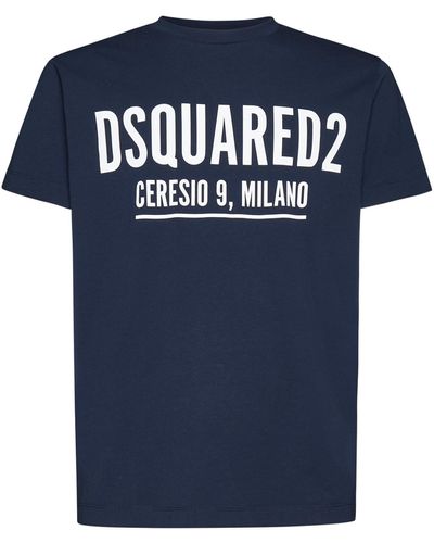DSquared² Ceresio 9 Cotton T-shirt - Blue