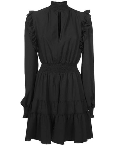 Versace Crepe Dress - Black