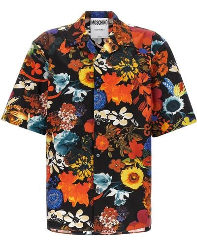 Moschino Floral Shirt Shirt, Blouse - Multicolor