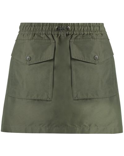 Moncler Taffetà Mini-Skirt - Green