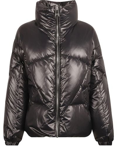 Khrisjoy Moon Quilted Puffer Jacket - Black