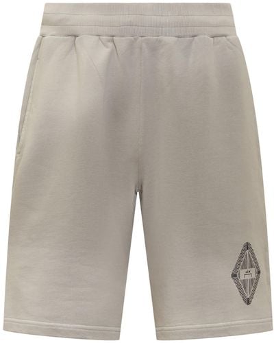 A_COLD_WALL* Gradient Jersey Shorts - Gray