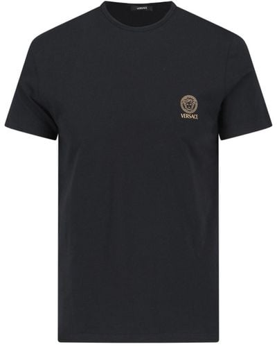 Versace "medusa" Intimate T-shirt - Black