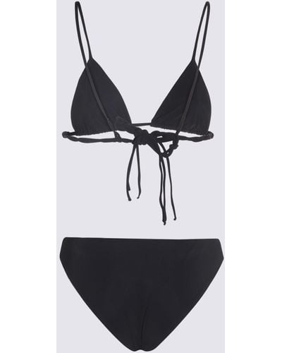 Jil Sander Trangle Bikini Beachwear - Black