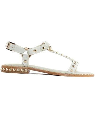 Ash Leather Patsy Sandals - White