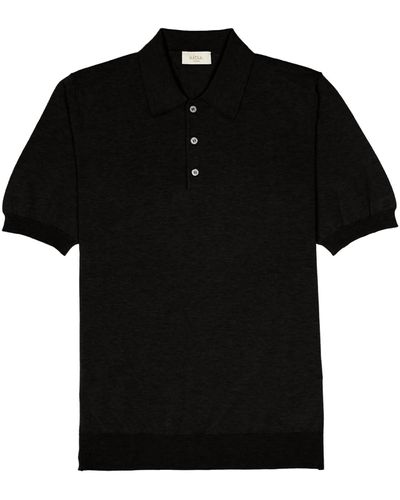 Altea Short-Sleeved Polo Shirt - Black