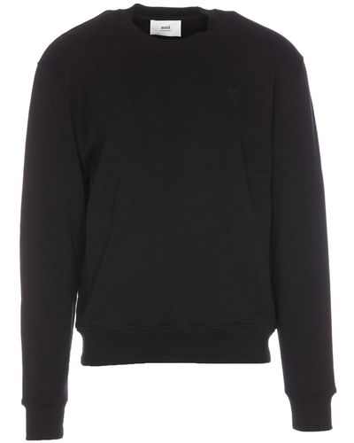 Ami Paris Ami De Coeur Sweatshirt - Black