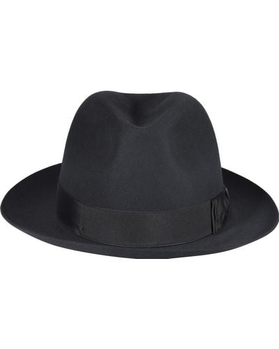 Borsalino Federico Beaver Hat - Black