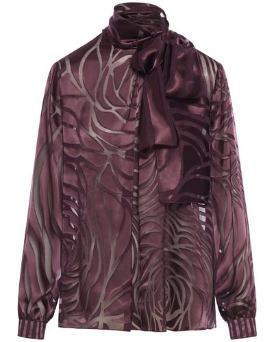 Alberta Ferretti Shirt - Purple