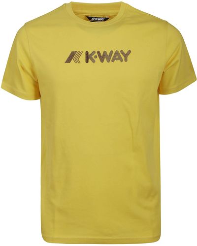 K-Way Elliot 3D Stripes Logo - Yellow