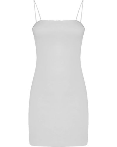 Fendi Logo Mini Dress - White