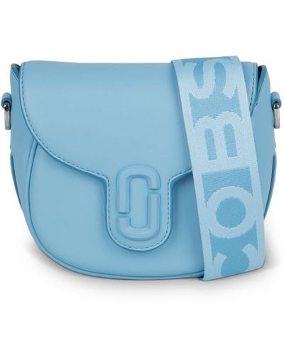 Marc Jacobs Leather Crossbody Bag - Blue