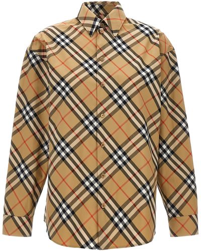 Burberry Check Shirt - Multicolour