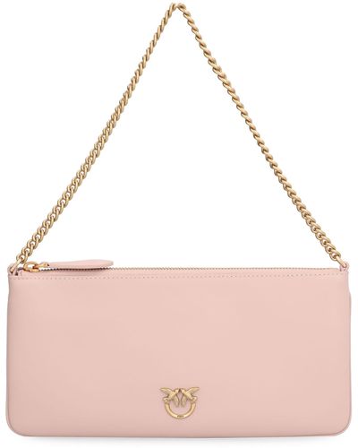 Pinko Horizontal Shoulder Bag - Pink