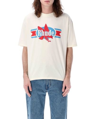 Rhude Chevron Eagle T-Shirt - Multicolor