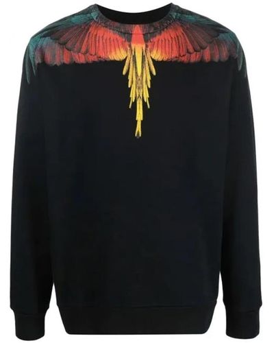 Marcelo Burlon Marcelo Burlon Grizzly Wings Sweatshirt - Black