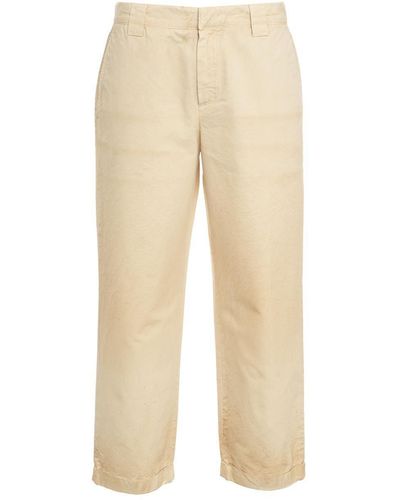 Golden Goose Journey Ms Skate Chino Trousers - Natural