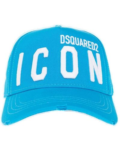 DSquared² Baseball Cap With Logo - Blue