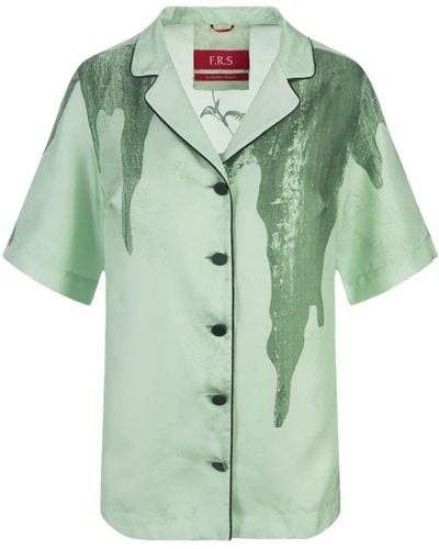 F.R.S For Restless Sleepers Flowers Morfeo Shirt - Green